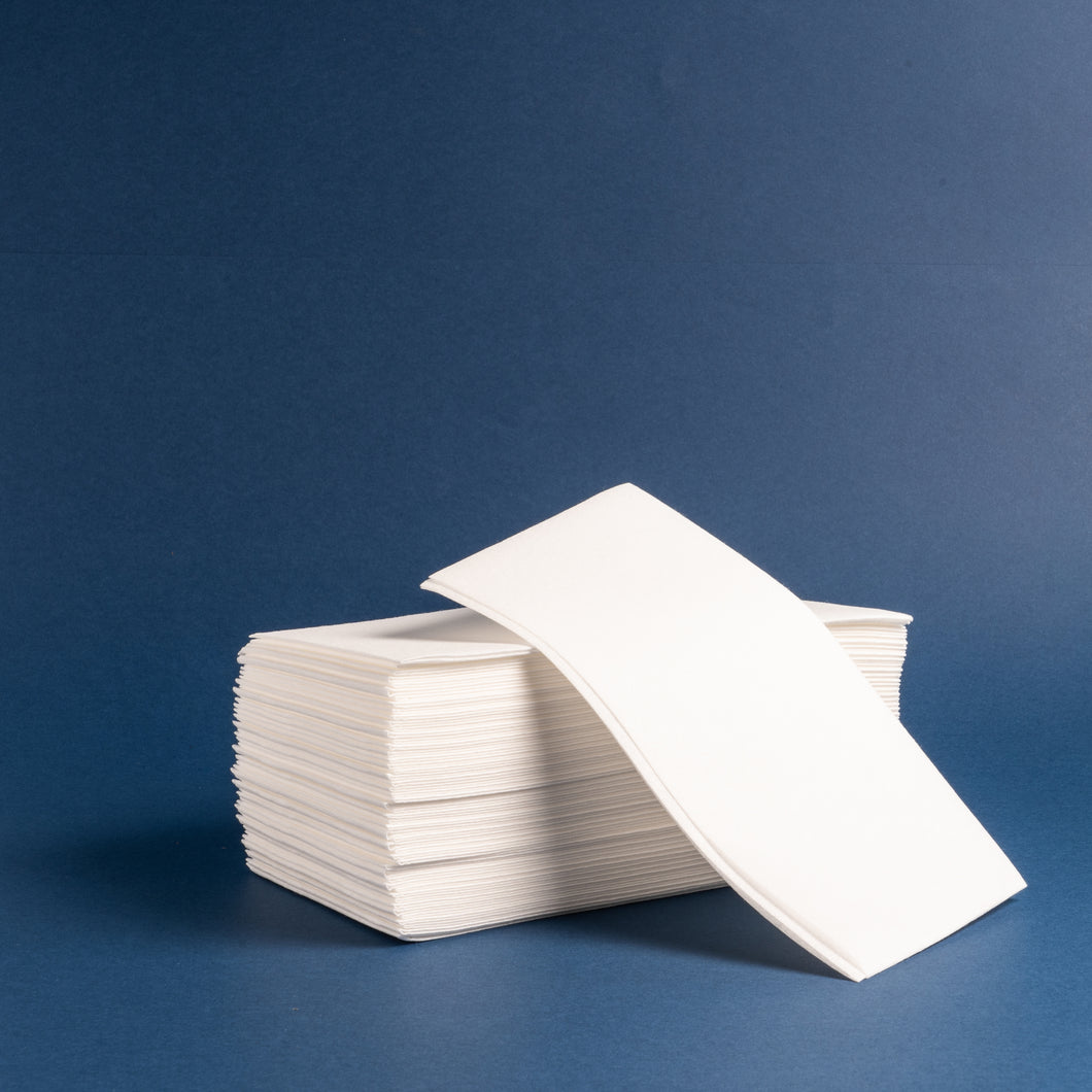 white Airlaid napkins